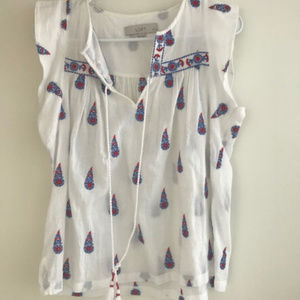 Loft embroidery top.